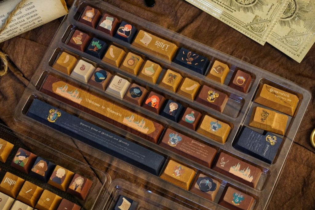 Harry Potter Hogwarts - Themed Artisan Keycap Set