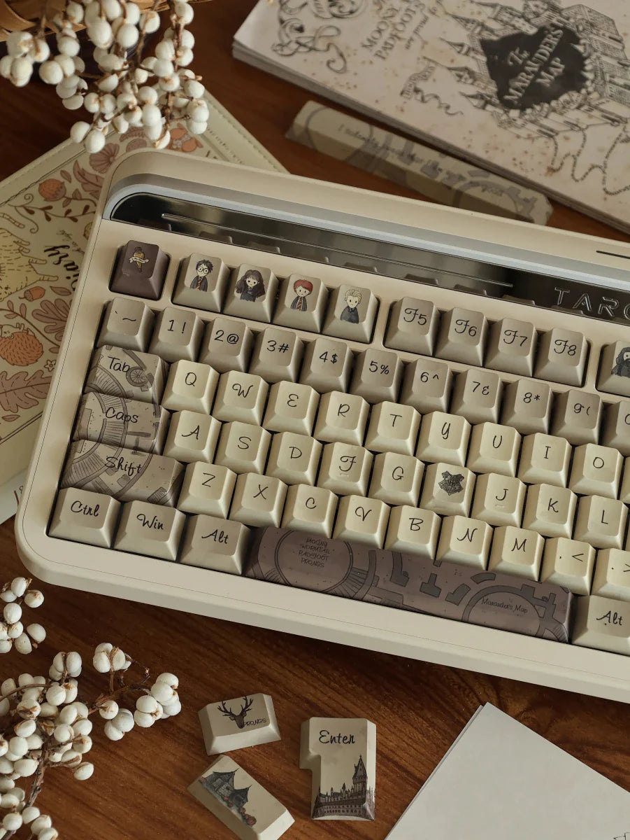 Harry Potter Marauder's Map Theme Keycap Set