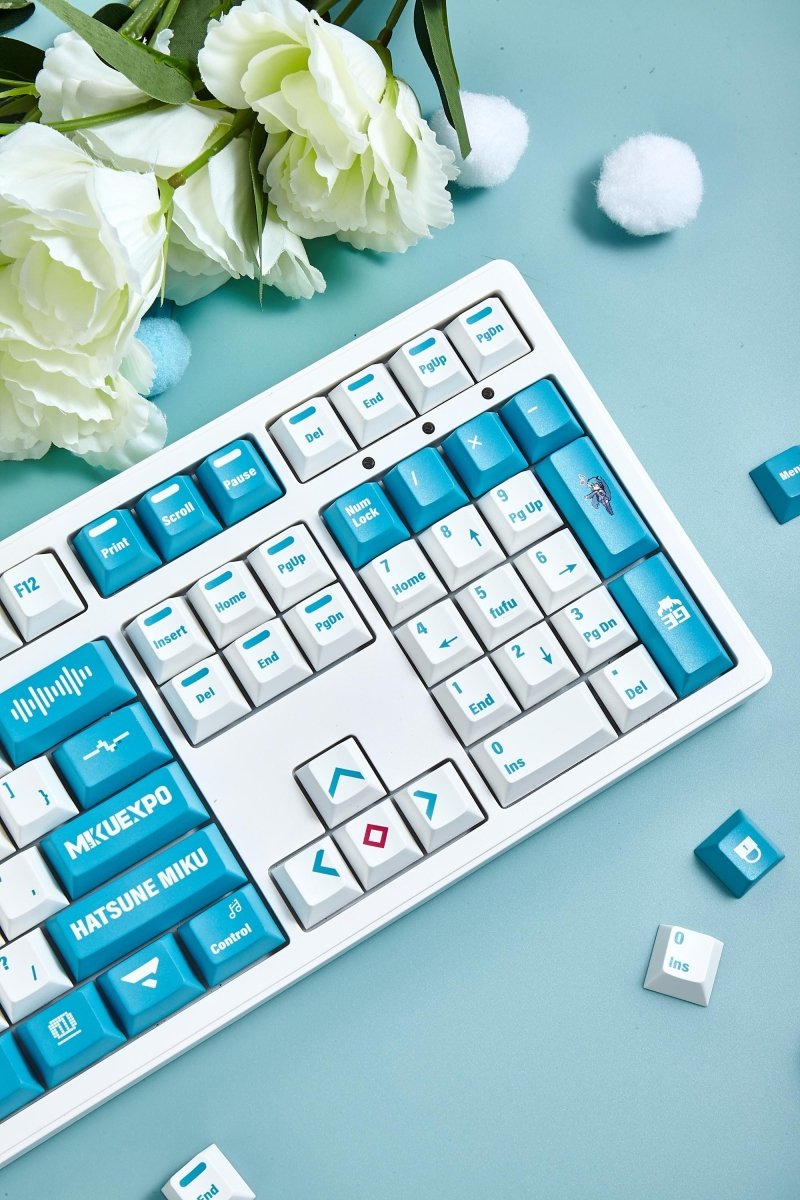 Hatsune Miku Theme Japanese Style Keycap Set