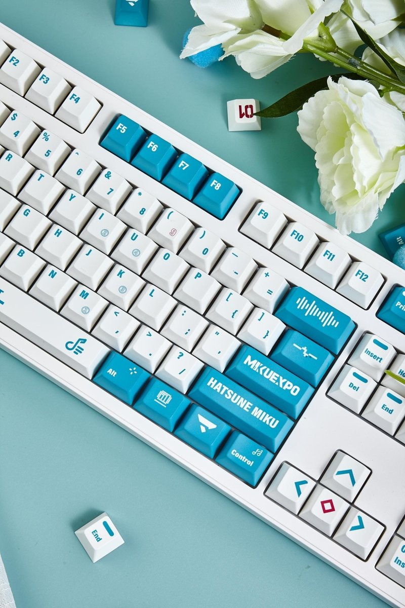 Hatsune Miku Theme Japanese Style Keycap Set