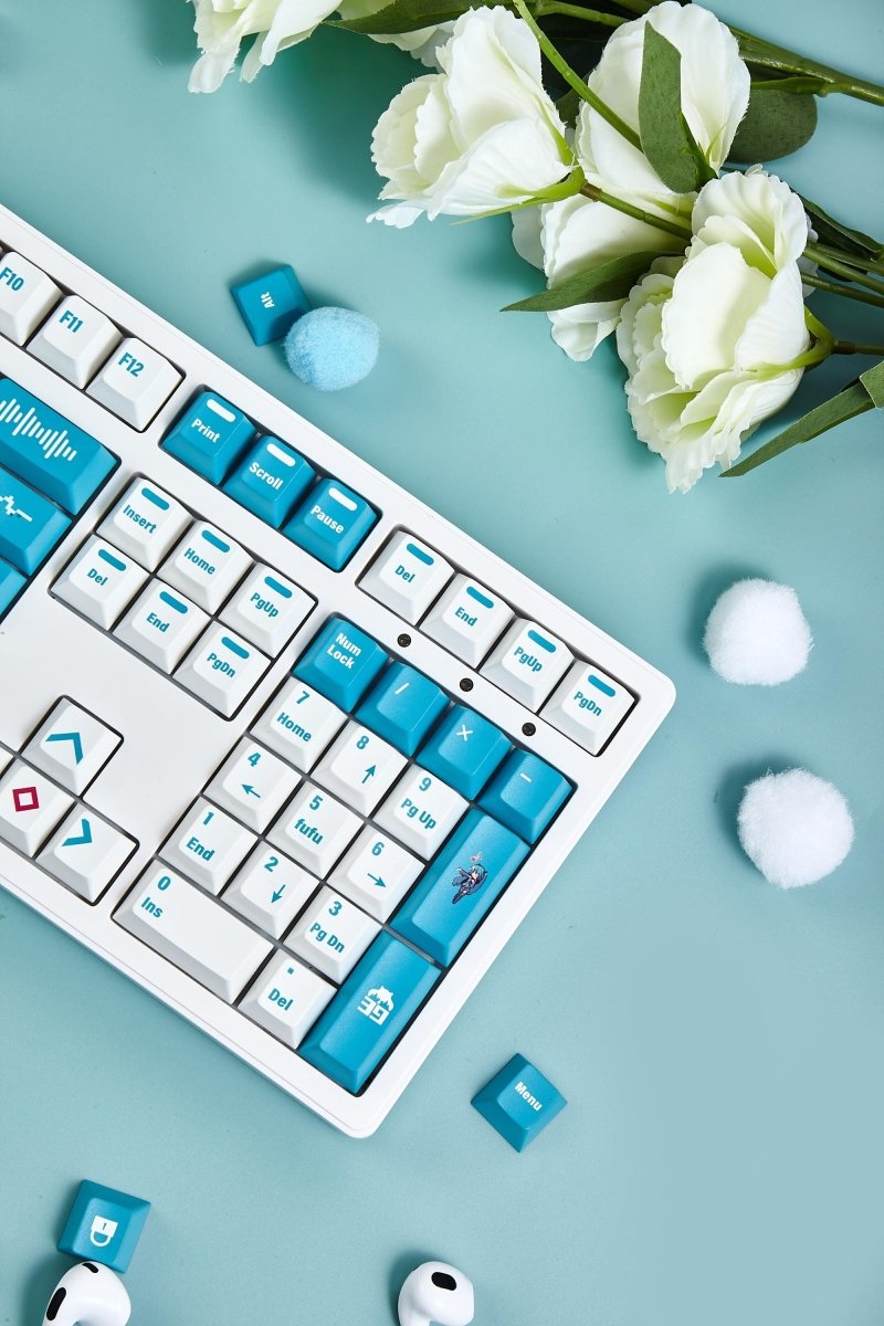 Hatsune Miku Theme Japanese Style Keycap Set