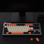 Hazard Core: Industrial Tech Theme Keycap Set