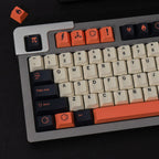 Hazard Core: Industrial Tech Theme Keycap Set