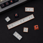 Hazard Core: Industrial Tech Theme Keycap Set