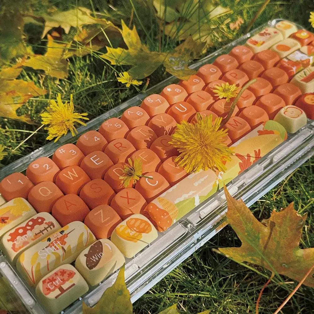 Hometown Autumn Theme Keycap Set
