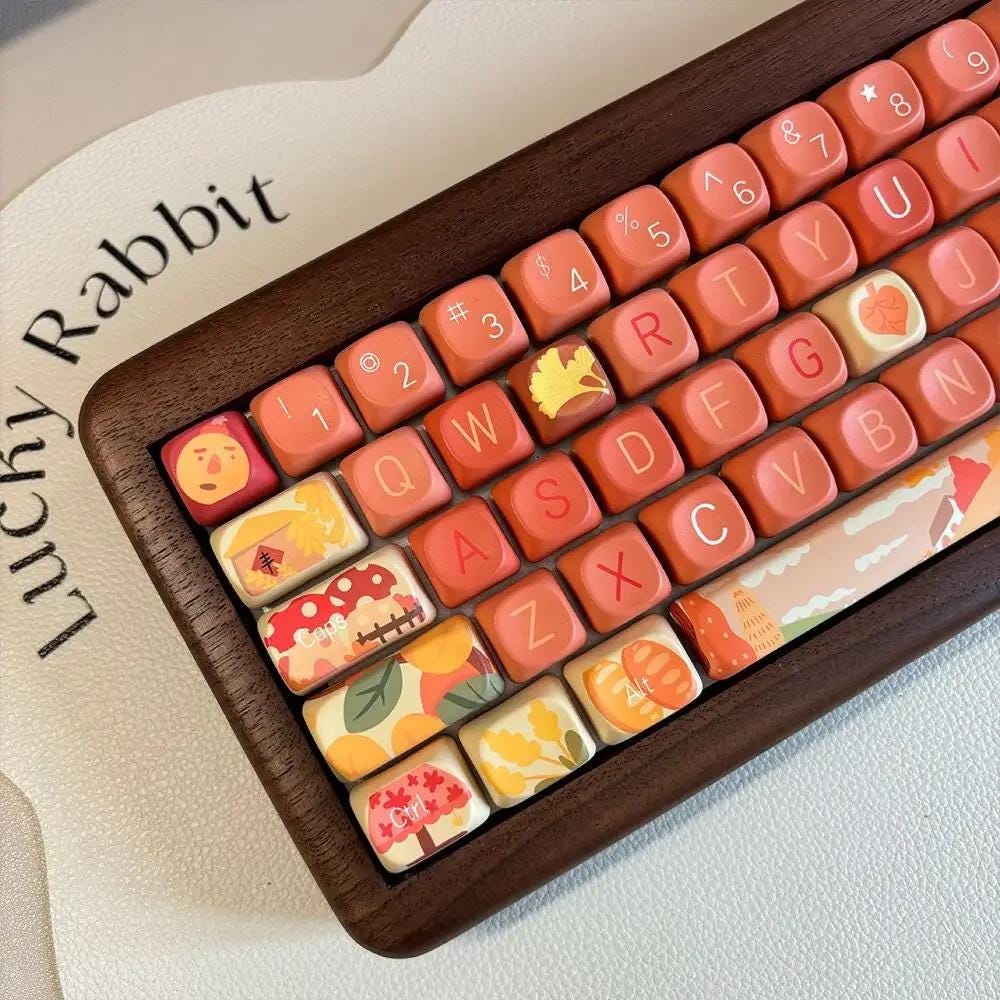Hometown Autumn Theme Keycap Set
