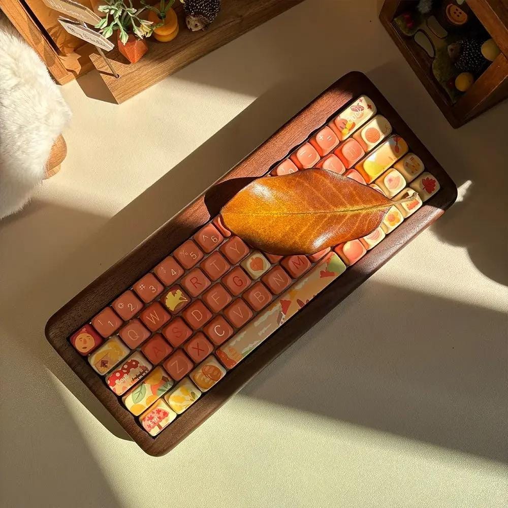 Hometown Autumn Theme Keycap Set