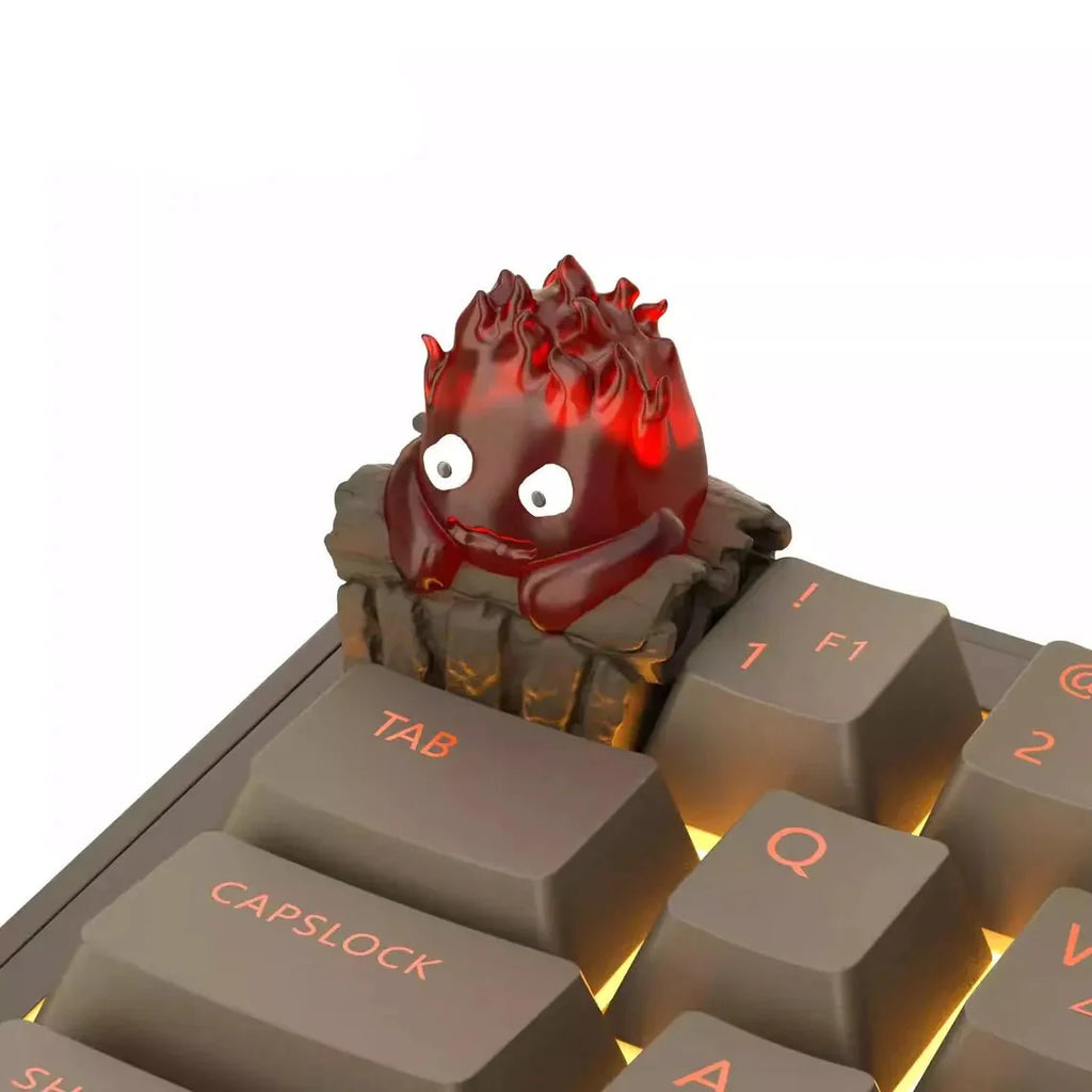 Howl's Moving Castle Calcifer Theme Keycap