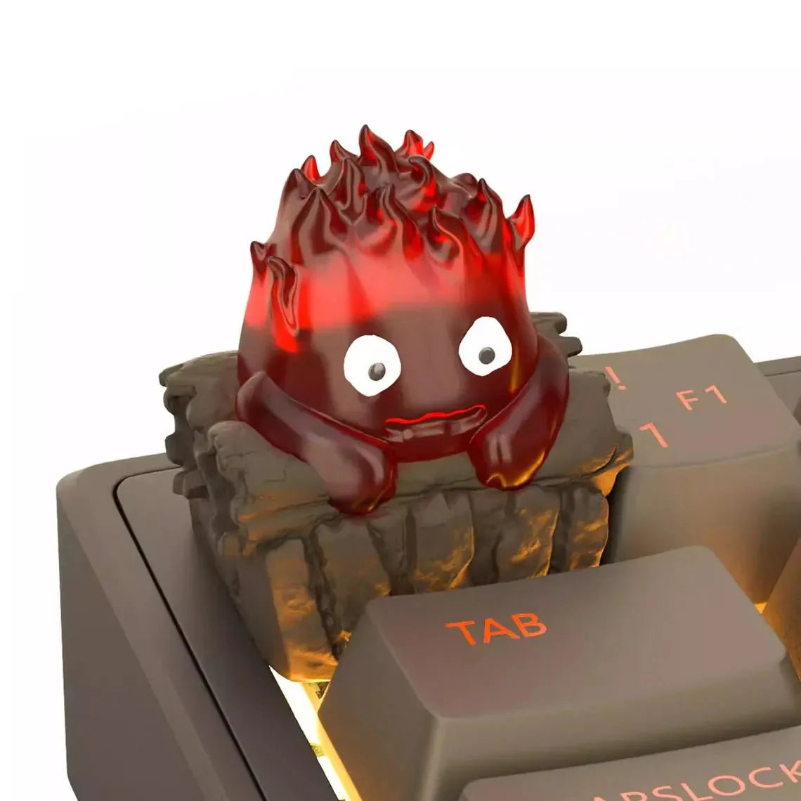 Howl's Moving Castle Calcifer Theme Keycap