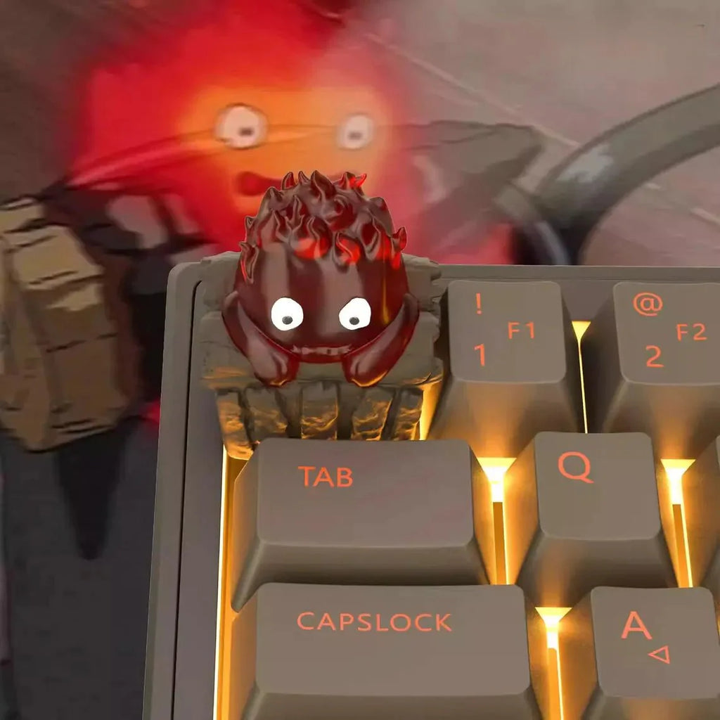 Howl's Moving Castle Calcifer Theme Keycap