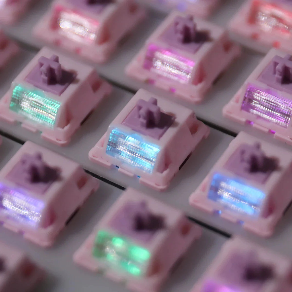 IKEYX - Rabbit Purple V2 Mechanical Keyboard Tactile Switches
