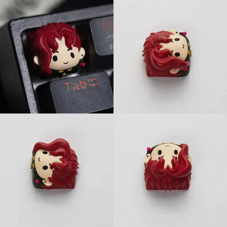 JoJo's Bizarre Adventure! Jotaro & Noriaki Artisan Resin Keycap