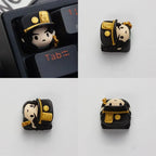 JoJo's Bizarre Adventure! Jotaro & Noriaki Artisan Resin Keycap