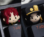 JoJo's Bizarre Adventure! Jotaro & Noriaki Artisan Resin Keycap