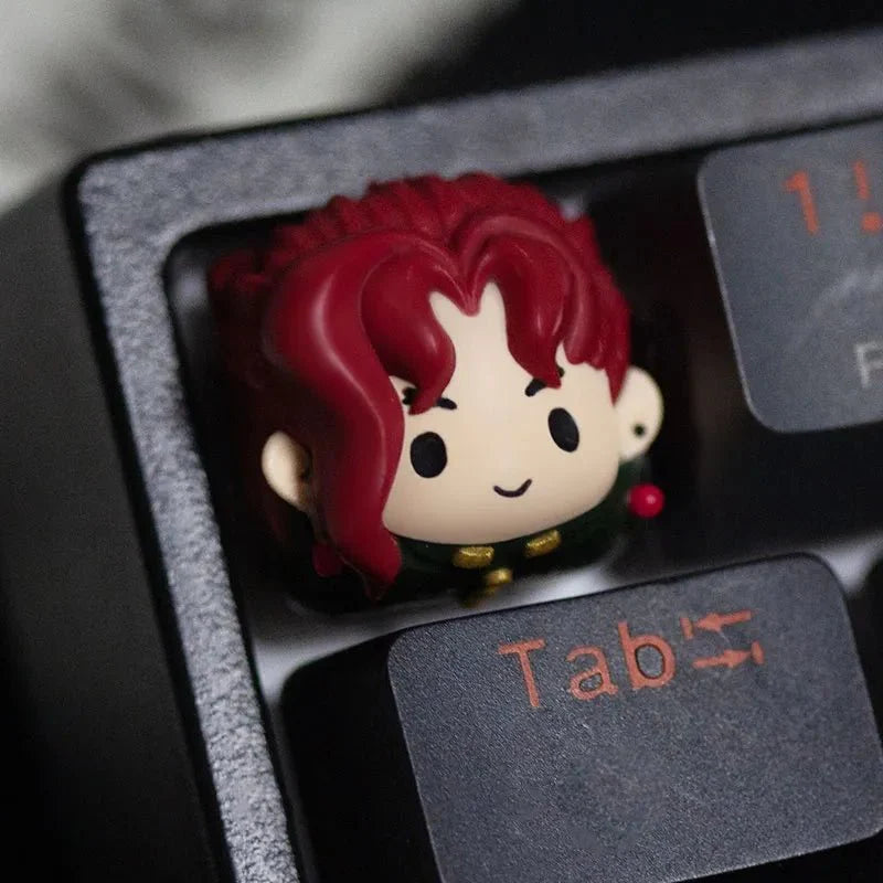 JoJo's Bizarre Adventure! Jotaro & Noriaki Artisan Resin Keycap