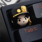 JoJo's Bizarre Adventure! Jotaro & Noriaki Artisan Resin Keycap