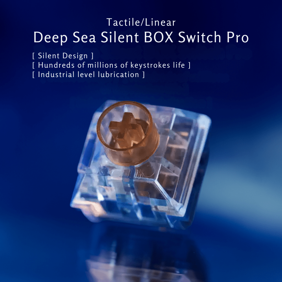 Kailh BOX Deep Sea Pro Silent Linear & Tactile Switch