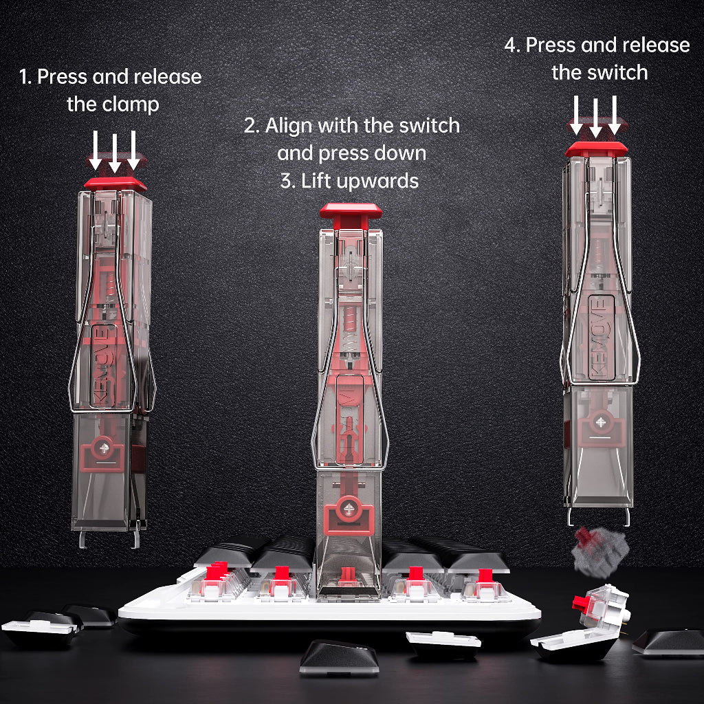 KEMOVE 2-In-1 Switch/Keycap Puller