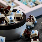 KSLAB x HMX Coconut Blue Latte Linear Switch