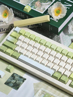 Love Rain - Themed Matcha Green Keycap Set