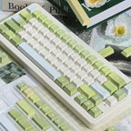 Love Rain - Themed Matcha Green Keycap Set
