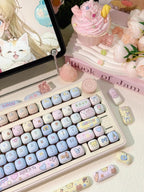 Love Theme Round Keycap Set - KeyArtisan®