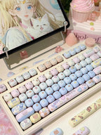 Love Theme Round Keycap Set - KeyArtisan®