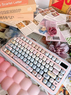 Love Theme Round Keycap Set - KeyArtisan®