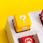 Mario Question Mark Box Theme Artisan Keycap