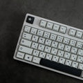 Minimalist Black & White Japanese Keycap Set