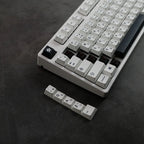 Minimalist Black & White Japanese Keycap Set