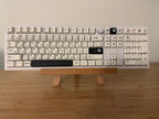 Minimalist Black & White PBT Japanese Keycap Set