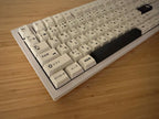 Minimalist Black & White PBT Japanese Keycap Set