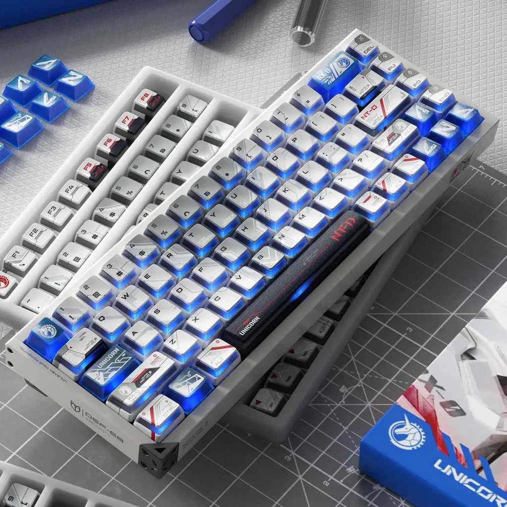 Mobile Suit Gundam: RX-0 Unicorn Gundam Keycap Set
