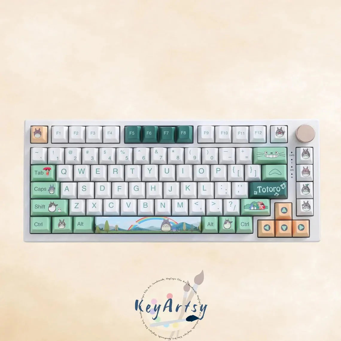 My Neighbor Totoro Theme Anime Keycap Set