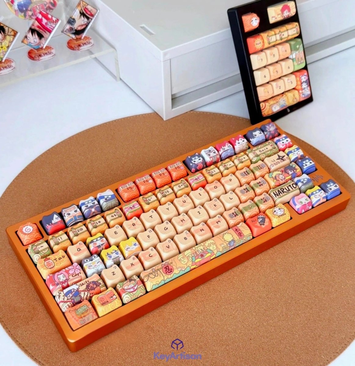 Naruto Chibi Anime Artisan Keycap Set