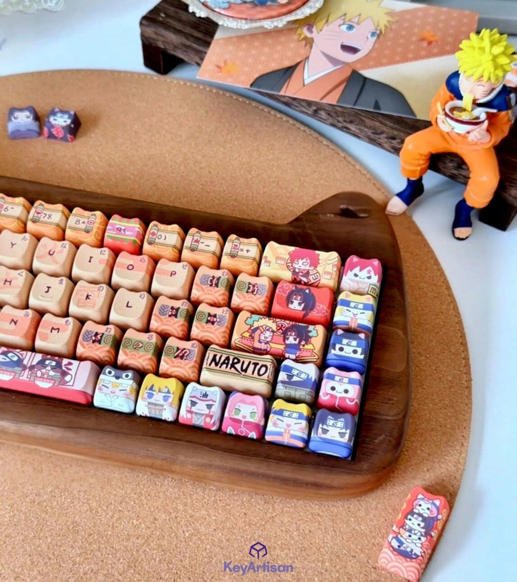 Naruto Chibi Anime Artisan Keycap Set