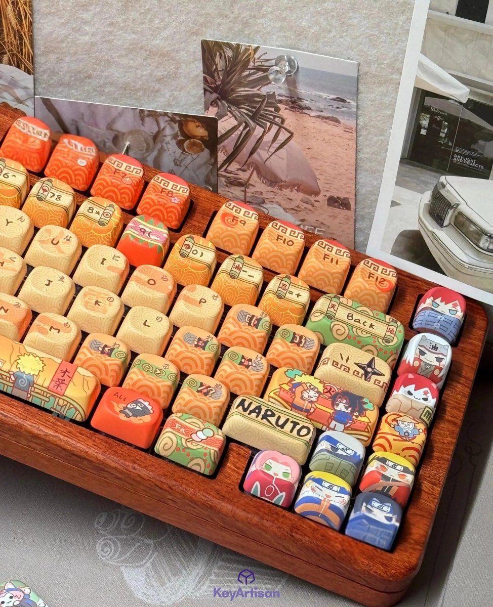Naruto Chibi Anime Artisan Keycap Set