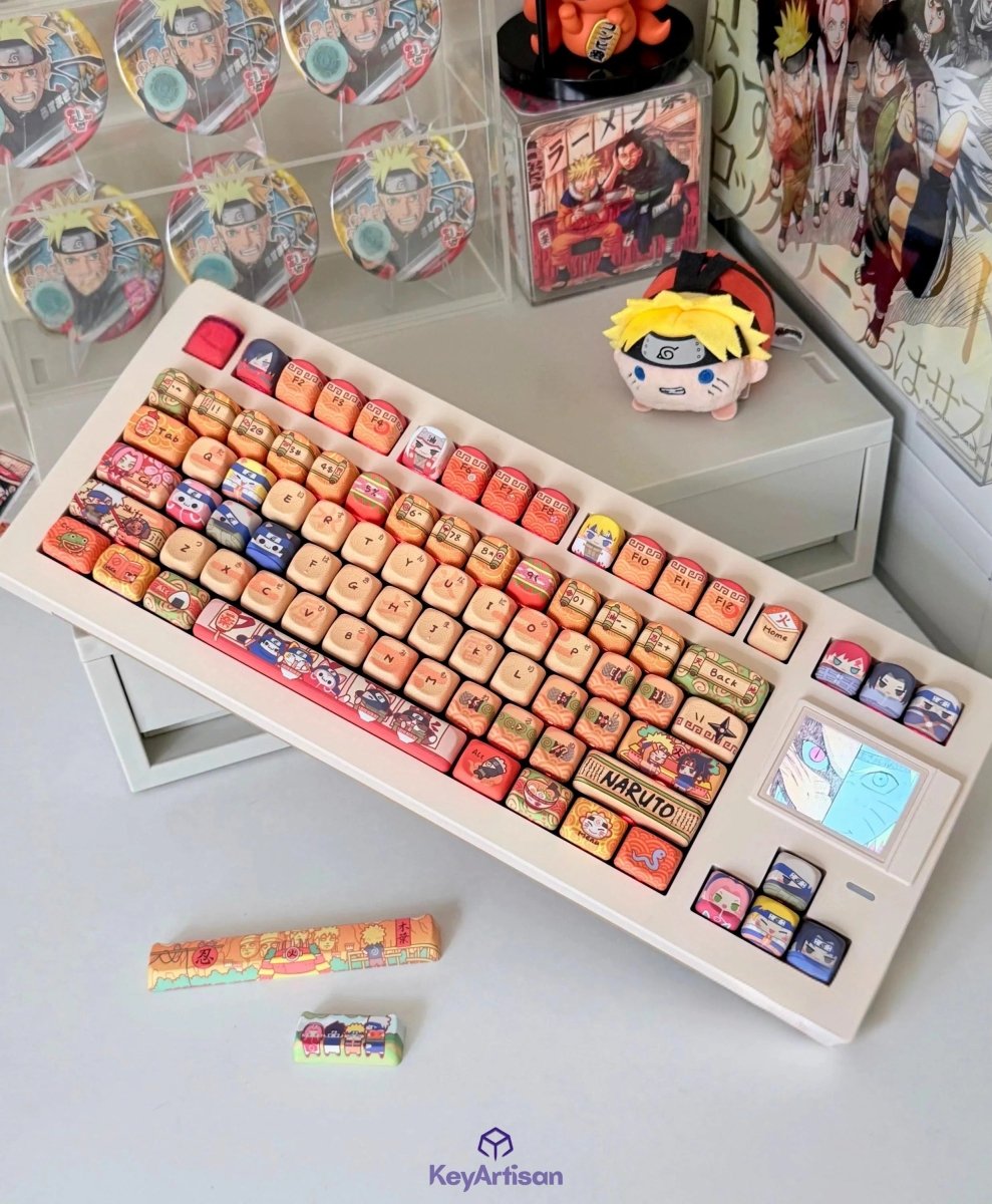 Naruto Chibi Anime Artisan Keycap Set