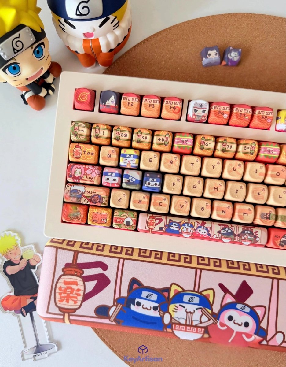 Naruto Chibi Anime Artisan Keycap Set