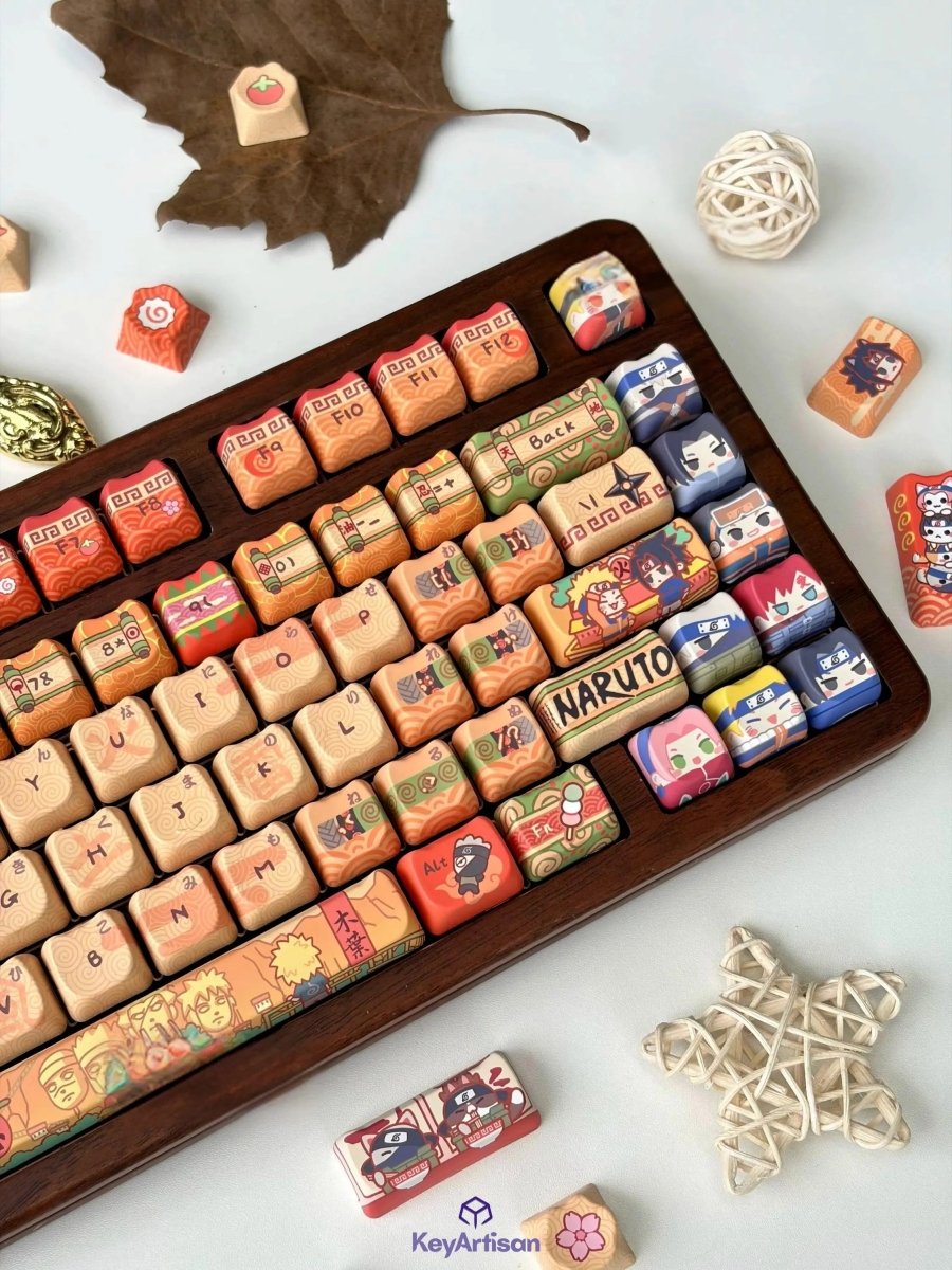 Naruto Chibi Anime Artisan Keycap Set