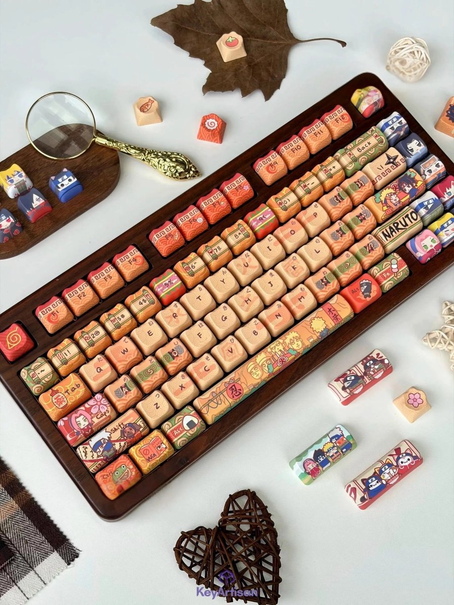 Naruto Chibi Anime Artisan Keycap Set