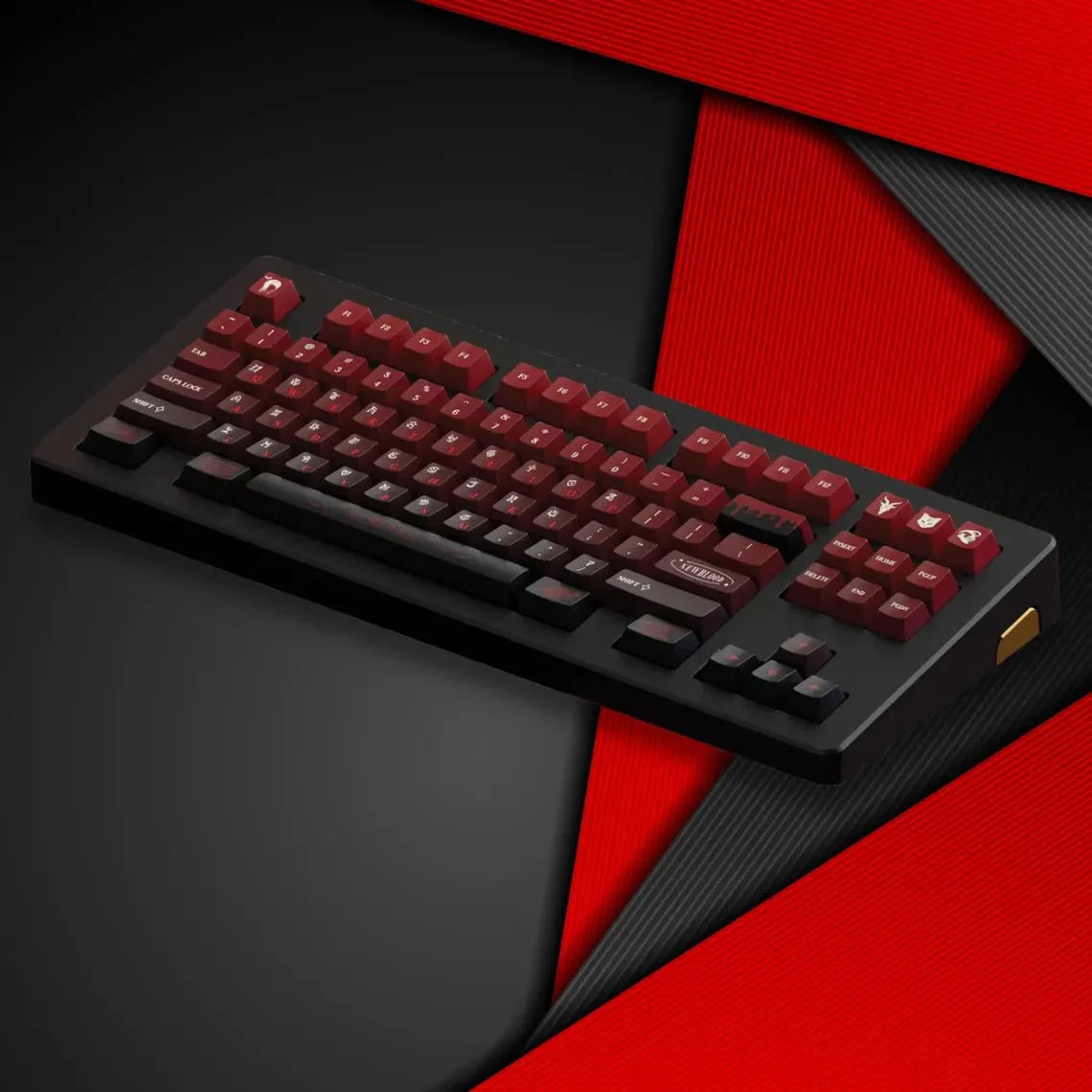 "New Blood" Artisan Red Gradient Keycap Set