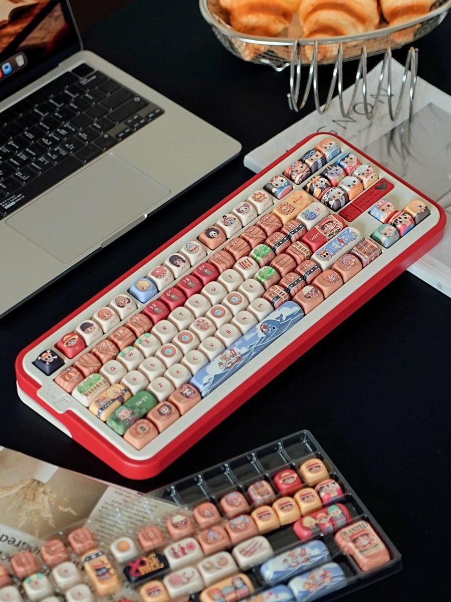 One Piece Theme Anime Artisan Keycap Set