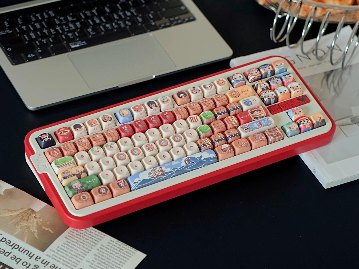One Piece Theme Anime Artisan Keycap Set