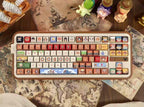 One Piece Theme Anime Artisan Keycap Set