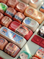One Piece Theme Anime Artisan Keycap Set