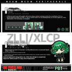 One Punch Man Tatsumaki Theme Anime Keycap Set