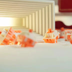 Orange Cat Linear Switch – Smooth Typing & Gaming Feel