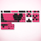 Pink Love Death & Robots Theme Keycap Set